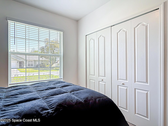 1314 Victory Palm Dr, Edgewater, FL 32132 - bedroom featuring a closet and multiple windows