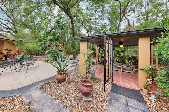view of patio / terrace with outdoor dining space