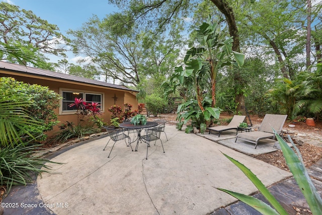 view of patio / terrace with outdoor dining space