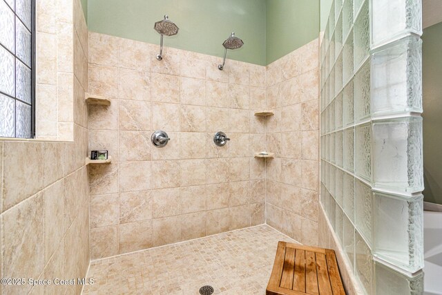 897 Yellow Wood Ct SE, Palm Bay, FL 32909 - bathroom with tiled shower