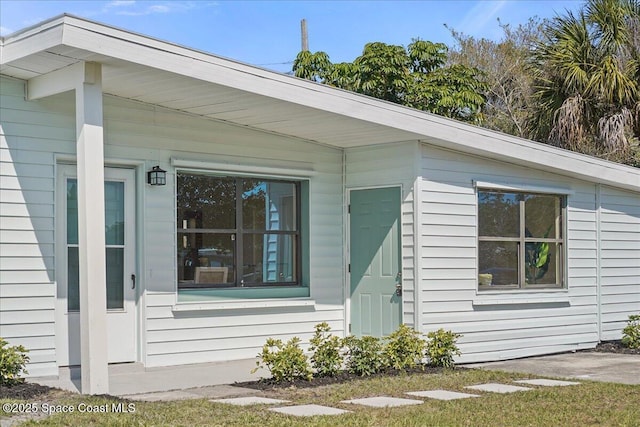 1800 Elmwood Dr, Melbourne, FL 32935 - view of exterior entry