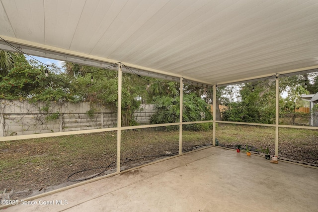 100 Barbados Dr, Merritt Island, FL 32952 - view of patio / terrace featuring a fenced backyard