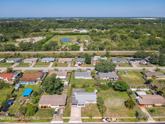 2543 Hathaway Dr, Cocoa, FL 32926 - aerial overview of property's location featuring a large body of water