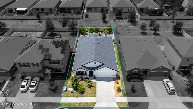 413 Catfish Pl, Cocoa, FL 32927 - bird's eye view with a residential view