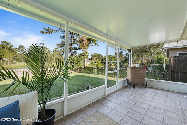 2544 Ventura Cir, Melbourne, FL 32904 - view of unfurnished sunroom