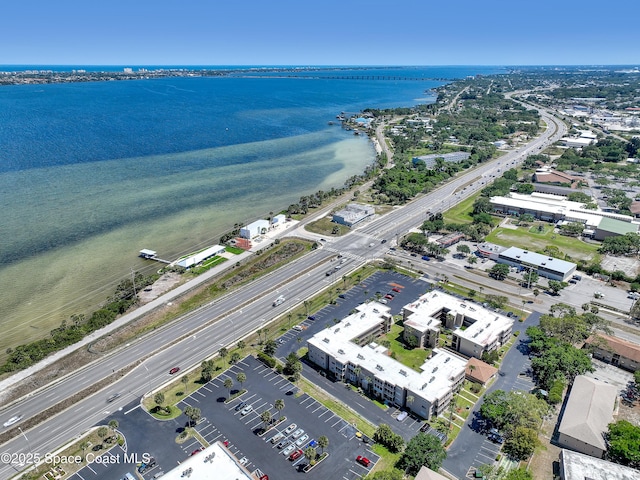 3150 N Harbor City Blvd Unit 236, Melbourne, FL 32935 - birds eye view of property with a water view