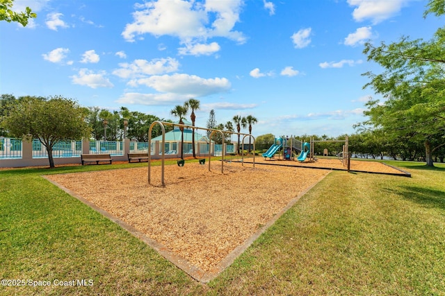 view of community play area