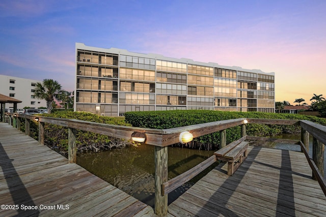 5801 N Banana River Blvd Unit 936, Cape Canaveral, FL 32920 - view of dock