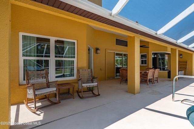 view of patio / terrace with outdoor dining space