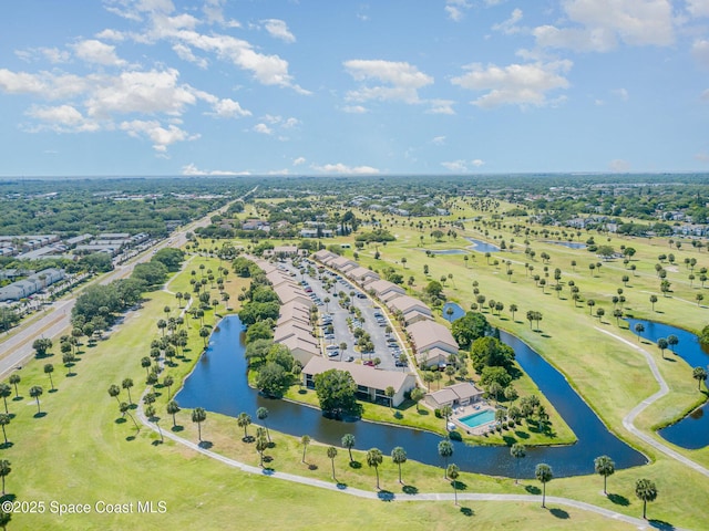 2245 Golf Isle Dr Unit 424, Melbourne, FL 32935 - bird's eye view with a water view