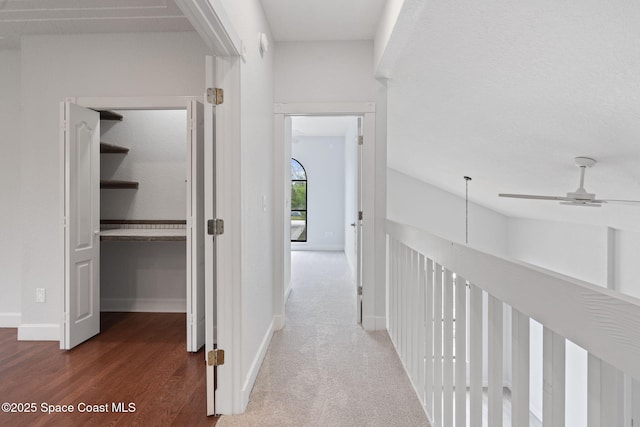 4000 Ocala St, Cocoa, FL 32926 - hall with baseboards and wood finished floors