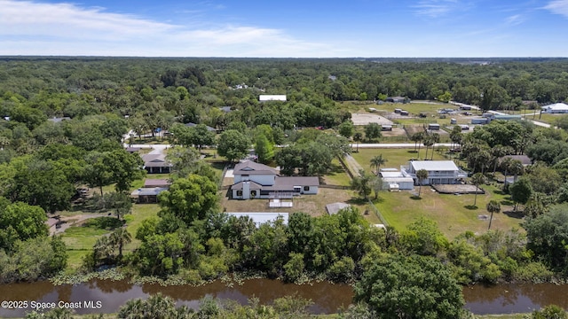 4000 Ocala St, Cocoa, FL 32926 - bird's eye view featuring a view of trees and a water view
