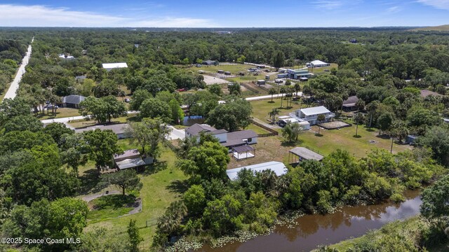 4000 Ocala St, Cocoa, FL 32926 - aerial view featuring a forest view and a water view