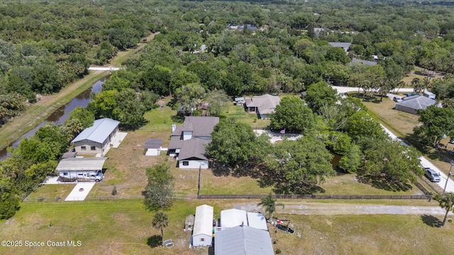 4000 Ocala St, Cocoa, FL 32926 - aerial view featuring a forest view and a water view