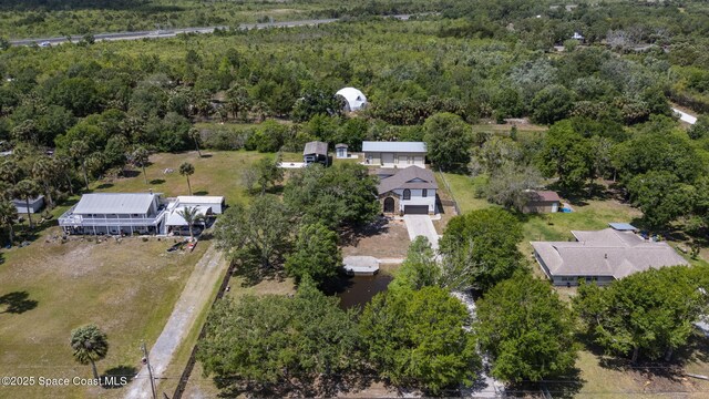 4000 Ocala St, Cocoa, FL 32926 - bird's eye view with a forest view