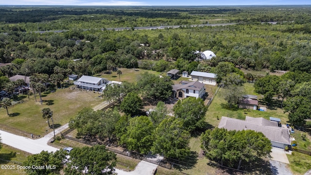 4000 Ocala St, Cocoa, FL 32926 - birds eye view of property with a forest view