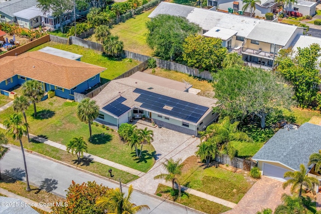 170 Maple Dr, Satellite Beach, FL 32937 - bird's eye view featuring a residential view
