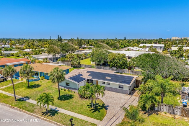 170 Maple Dr, Satellite Beach, FL 32937 - aerial view with a residential view