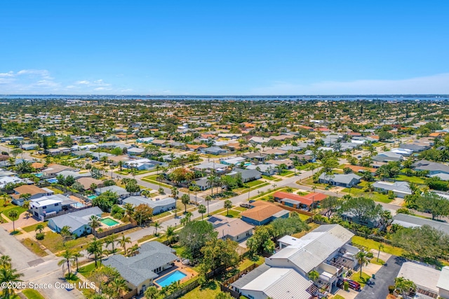 170 Maple Dr, Satellite Beach, FL 32937 - aerial view with a residential view