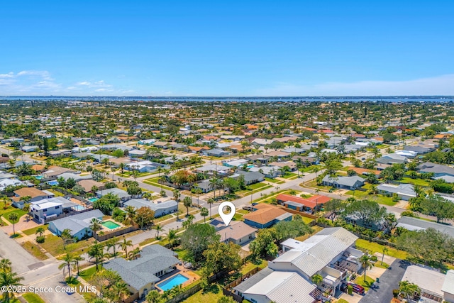 170 Maple Dr, Satellite Beach, FL 32937 - drone / aerial view with a residential view
