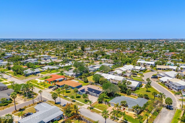 170 Maple Dr, Satellite Beach, FL 32937 - birds eye view of property featuring a residential view