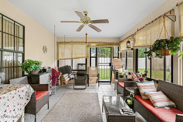 618 Americana Blvd NE, Palm Bay, FL 32907 - sunroom / solarium featuring tile patterned flooring