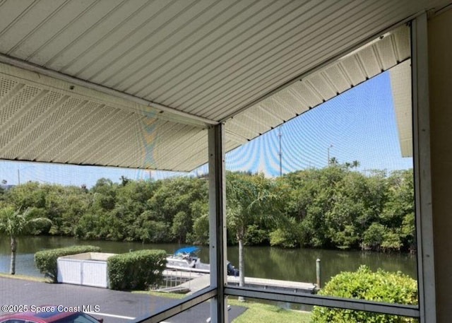 1845 Robalo Dr Unit 201D, Vero Beach, FL 32960 - dock area featuring a water view