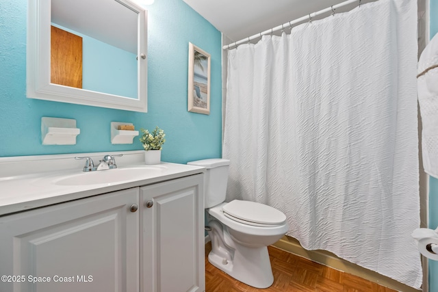 3150 N Harbor City Blvd Unit 341, Melbourne, FL 32935 - full bathroom with vanity and toilet