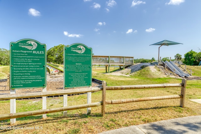 1872 Crane Creek Blvd, Melbourne, FL 32940 - view of playground with fence