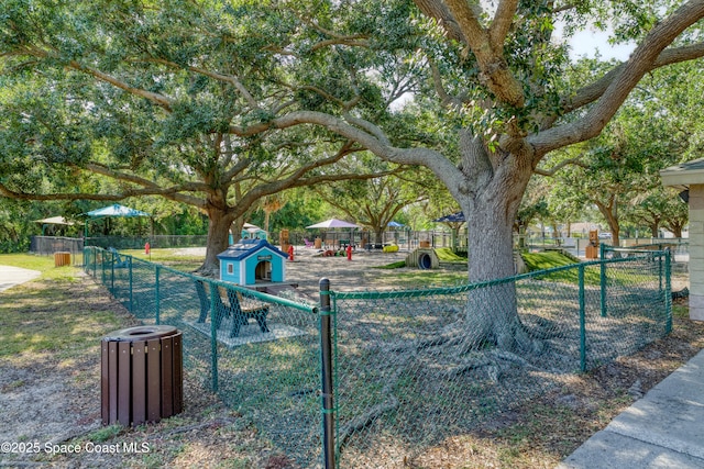 1872 Crane Creek Blvd, Melbourne, FL 32940 - view of community featuring fence
