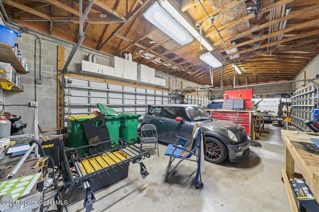 6280 Golfview Ave, Cocoa, FL 32927 - view of garage