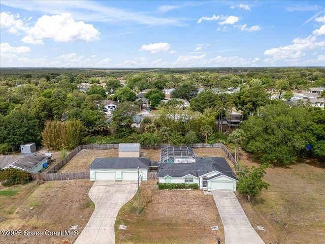 6280 Golfview Ave, Cocoa, FL 32927 - drone / aerial view
