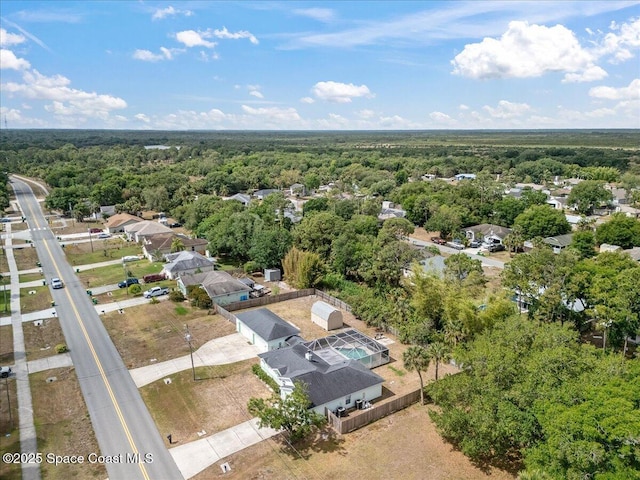 6280 Golfview Ave, Cocoa, FL 32927 - aerial view with a residential view and a view of trees