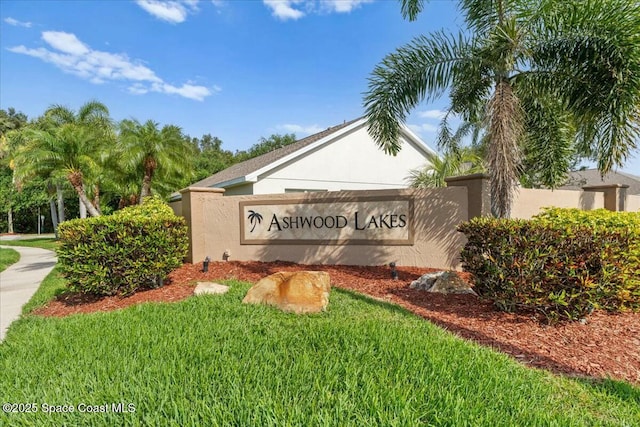 3871 La Flor Dr, Rockledge, FL 32955 - view of community / neighborhood sign