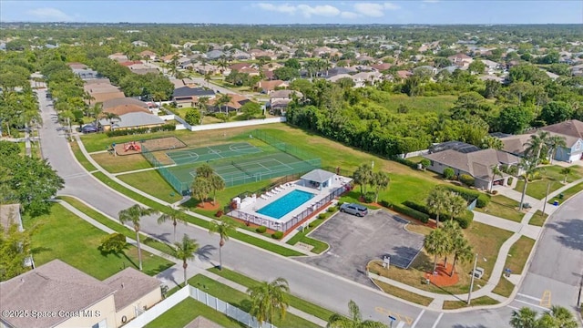 3871 La Flor Dr, Rockledge, FL 32955 - birds eye view of property