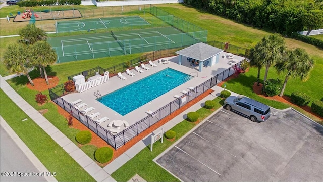 3871 La Flor Dr, Rockledge, FL 32955 - drone / aerial view