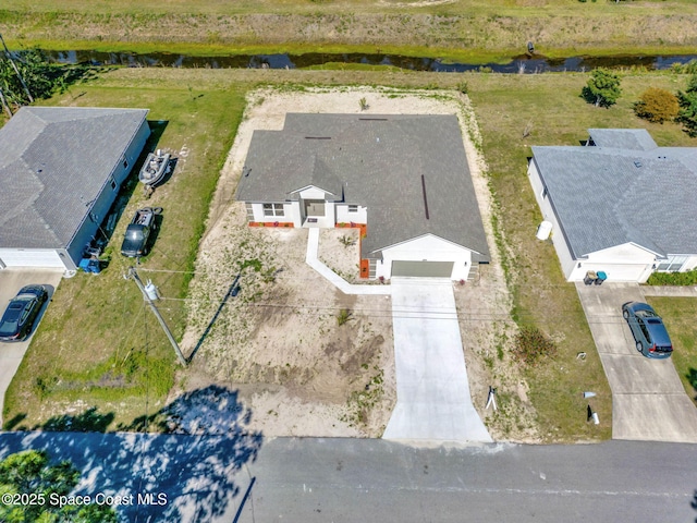 2742 Fling Ave SE, Palm Bay, FL 32909 - aerial view featuring a water view