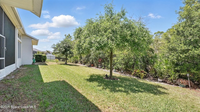 3630 Kite St, Titusville, FL 32796 - view of yard featuring fence