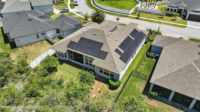 3630 Kite St, Titusville, FL 32796 - drone / aerial view with a residential view