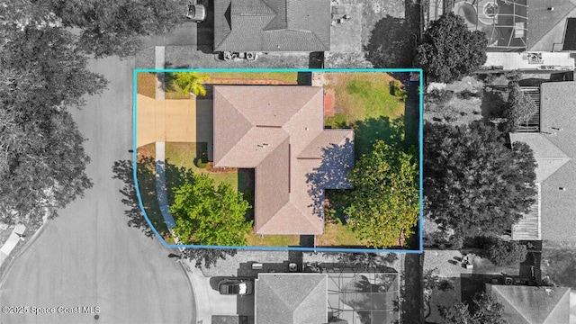 2873 Sanders Ct, Melbourne, FL 32935 - bird's eye view