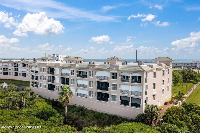 view of property featuring a water view