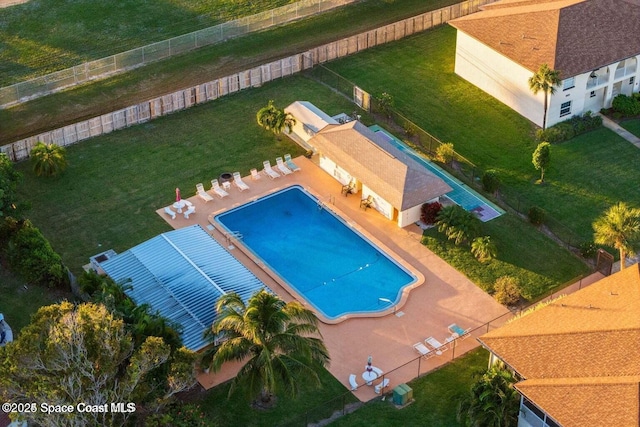 aerial view