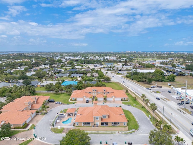 1298 Etruscan Way Unit 119, Indian Harbour Beach, FL 32937 - drone / aerial view of a pool