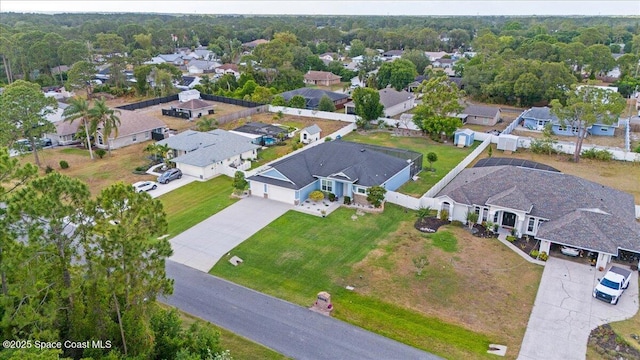 6910 Hundred Acre Dr, Cocoa, FL 32927 - birds eye view of property featuring a residential view