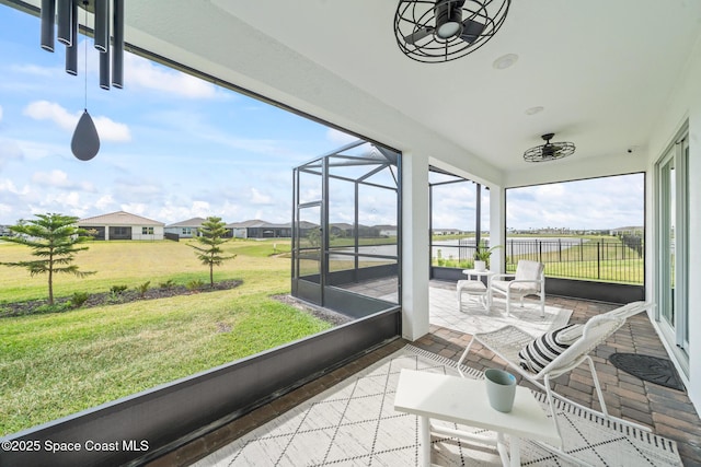 8811 Stormy Sky Ct, Melbourne, FL 32940 - sunroom / solarium with plenty of natural light