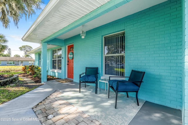 view of patio / terrace featuring a porch