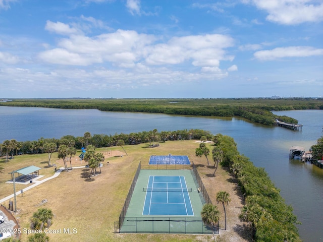 630 Paula Ave, Merritt Island, FL 32953 - aerial view of a nearby body of water