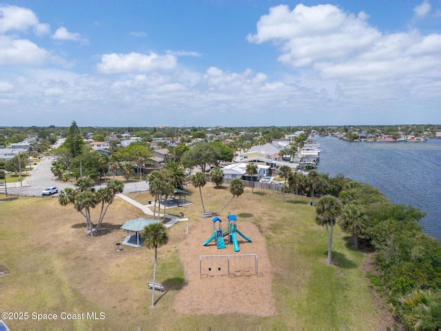 630 Paula Ave, Merritt Island, FL 32953 - aerial view of a nearby body of water