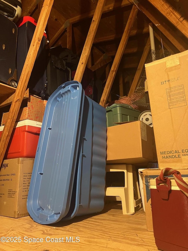 115 Riverside Dr, Cape Canaveral, FL 32920 - view of attic