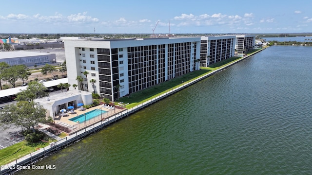 300 S Sykes Creek Pkwy Unit 106, Merritt Island, FL 32952 - aerial view with a water view